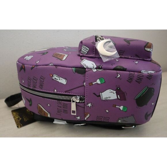 BioWorld Hot Topic 15630267  Women's Purple Hocus Pocus Icons Backpack - Picture 10 of 13